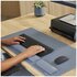 Fellowes Breyta poggiapolso Silicone Azzurro