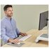 Fellowes Breyta poggiapolso Silicone Grigio