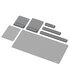 Fellowes Breyta poggiapolso Silicone Grigio