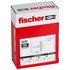 Fischer 024556 Giravite e bullone 3,1 cm 100 pz Vite