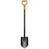 Fiskars 1003455 pala e paletta da giardiniere Pala per scavo di fossati Plastica Acciaio Nero Arancione