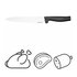 Fiskars 1051760 coltello da cucina Acciaio inossidabile 1 pz Trinciante