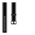 FitBit Cinturino per Versa - Tessuto+Silicone Taglia 