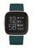 FitBit Versa 2 Cassa da 40mm Verde Smeraldo / Alluminio Rame Rosa