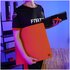 Fnatic DASH V2 MAX XL Gaming Mousepad - Arancio tramonto