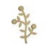 FOPPAPEDRETTI Appendialbero appendiabiti Montabile a parete 3 gancio(i) Legno
