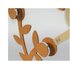 FOPPAPEDRETTI Appendialbero appendiabiti Montabile a parete 3 gancio(i) Wenge