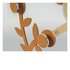 FOPPAPEDRETTI Appendialbero appendiabiti Montabile a parete 3 gancio(i) Wenge