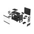 Fractal Design Micro ATX Pop Mini Air rgb Black TG Clear Tint