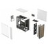 Fractal Design North XL Chalk White TG Clear