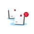 FRITZ Mesh Set FRITZ!Mesh Wi-Fi Set 1600 2-PACK EDITION INTERNATIONAL Dual-band (2.4 GHz/5 GHz) Wi-Fi 6 (802.11ax) Rosso, Bianco Interno