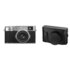 Fujifilm X100VI Argento + Custodia originale in pelle Nera