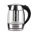 G3 FERRARI BolleBlu Bollitore Elettrico 1,8 L 2200 W Nero, Acciaio inossidabile, Trasparente
