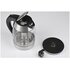G3 FERRARI BolleBlu Bollitore Elettrico 1,8 L 2200 W Nero, Acciaio inossidabile, Trasparente