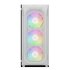 GAMDIAS Mid Tower Aura GC1 Elite Bianco 4x 120mm ARGB FAN TG MESH