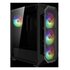 GAMDIAS Mid Tower Aura GC1 Elite Nero 4x 120mm ARGB FAN TG MESH