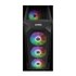 GAMDIAS Mid Tower Aura GC1 Elite Nero 4x 120mm ARGB FAN TG MESH
