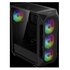 GAMDIAS Mid Tower Aura GC1 Elite Nero 4x 120mm ARGB FAN TG MESH
