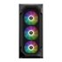 GAMDIAS Mid Tower Aura GC1 Elite Nero 4x 120mm ARGB FAN TG MESH