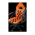 GAMDIAS ZELUS E2 MINI BO sedia per videogioco Sedia da gaming per PC Seduta imbottita Nero, Arancione