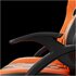 GAMDIAS ZELUS E2 MINI BO sedia per videogioco Sedia da gaming per PC Seduta imbottita Nero, Arancione