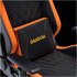 GAMDIAS ZELUS M3 L BO sedia per videogioco Sedia da gaming per PC Seduta imbottita Nero, Arancione