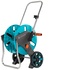 Gardena 18511-20 Carrello avvolgitubo Manuale Nero, Blu, Acciaio inossidabile