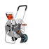 Gardena 18550-20 Avvolgitubo multiposizione Manuale Nero, Acciaio inossidabile