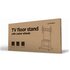 GEMBIRD TVS-100F-01 Supporto per display espositivi 2,54 m (100