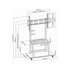 GEMBIRD TVS-100F-01 Supporto per display espositivi 2,54 m (100