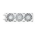 GigaByte AORUS WATERFORCE II 360 ICE AIO - 3x ventole ARGB da 120 mm, meccanismo a incastro, DAISY-CHAIN, compatibile con Intel LGA 1851 e AMD AM5