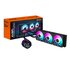 GigaByte AORUS WATERFORCE X II 360 AIO - 3x ventole ARGB da 120 mm, LCD a colori, DAISY-CHAIN, compatibile con Intel LGA 1851 e AMD AM5