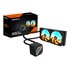 GigaByte GAMING 240 Dissipatore a Liquido per CPU - 2x120mm Ventole ARGB, meccanismo di bloccaggio a scorrimento, DAISY-CHAIN, Compatibile con Intel LGA 1851 e AMD AM5