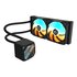 GigaByte GAMING 240 Dissipatore a Liquido per CPU - 2x120mm Ventole ARGB, meccanismo di bloccaggio a scorrimento, DAISY-CHAIN, Compatibile con Intel LGA 1851 e AMD AM5