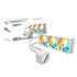GigaByte GAMING 360 ICE Raffreddamento Liquido per CPU - 3x120 mm Ventole ARGB, Meccanismo di bloccaggio a scorrimento, DAISY-CHAIN, Compatibile con Intel LGA 1851 e AMD AM5