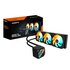 GigaByte GAMING 360 Raffreddamento Liquido per CPU - 3x120 mm Ventole ARGB, Meccanismo di bloccaggio a scorrimento, DAISY-CHAIN, Compatibile con Intel LGA 1851 e AMD AM5