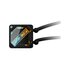 GigaByte GAMING 360 Raffreddamento Liquido per CPU - 3x120 mm Ventole ARGB, Meccanismo di bloccaggio a scorrimento, DAISY-CHAIN, Compatibile con Intel LGA 1851 e AMD AM5