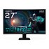 GigaByte GS27QCA 27" QHD Monitor Gaming Curvo – 2560 x 1440, 180Hz, 1ms, 250 cd/m², FreeSync, HDR Ready, HDMI 2.0, DisplayPort 1.4