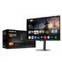 GigaByte M27QS Monitor Smart 27” 2K QHD - Google TV, Display wireless, 2560 x 1440, 180Hz, 1ms, 350 cd/m², FreeSync, Display HDR400, HDMI 2.0, DisplayPort 1.4