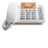 Gigaset DL580 Telefono analogico Bianco Identificatore di chiamata