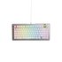 Glorious Gaming GMMK 3 PRO HE 75% Prebuilt tastiera USB QWERTY Inglese US Argento
