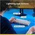 Glorious Gaming GMMK 3 PRO HE 75% Prebuilt tastiera USB QWERTY Inglese US Nero