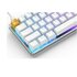 Glorious PC Gaming Race GMMK tastiera USB QWERTY US International Argento, Bianco