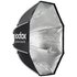 Godox Softbox EAZYFLOW Ottagonale 90cm a chiusura rapida con griglia