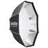 Godox Softbox UL ottagonale a chiusura rapida 120cm con griglia