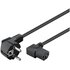 GOOBAY NK 102 S-500 Nero 5m cavo di alimentazione