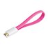 GOOBAY USB 2.0 A/micro-B 0.2m 0.2m USB A Micro-USB B Maschio Maschio Rosa cavo USB
