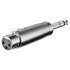 GOOBAY XLR 012 6.35mm 3pin cavo di interfaccia e adattatore