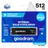 GOODRAM PX500 GEN.3 SSDPR-PX500-512-80-G3 drives allo stato solido 512 GB M.2 PCI Express 3.0 NVMe 3D NAND