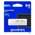 GOODRAM UME2 USB 64 GB USB A 2.0 Bianco